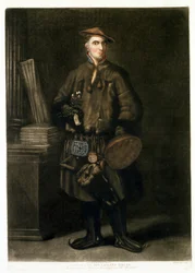 Carolus Linnaeus, in Lapland Dress, pub. 1805